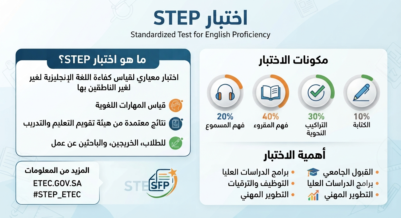 اختبار استبSTEP